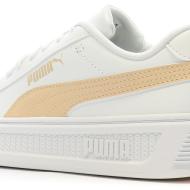 Baskets Blanches/Beige Femme Puma Smash Platform V3 vue 7