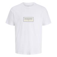 T-Shirt Blanc Homme Jack & Jones Greene pas cher