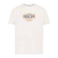 T-shirt Blanc Homme Guess M4RI33J1314