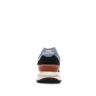 Baskets Noires/Bleues Homme New Balance 574 vue 3