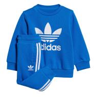 Ensemble Bleu Bébé Adidas Crew Set ED7679 pas cher