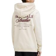 Sweatshirt in Ecru für Jungen von Jack & Jones, Modell „Norrebro Typo“ Ansicht 2