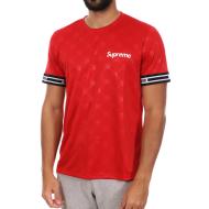 T-shirt Rouge Homme Supreme Grip Foot pas cher