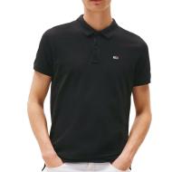 Polo Noir Homme Tommy Hilfiger Tjm Slims pas cher