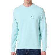 Sweat Bleu Turquoise Homme Calvin Klein 350terry Monog