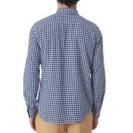 Chemise Blanche/Bleu Homme TBS Baltique vue 2