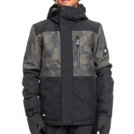 Veste de ski Gris Garçon Quiksilver Mission Block Y B Snjt pas cher