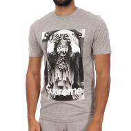 T-shirt Gris Homme Supreme Grip God