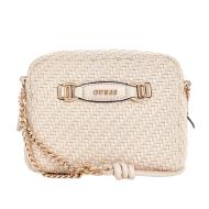 Sac à bandoulière Beige Femme Guess Francy Camera pas cher
