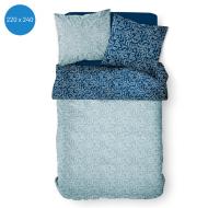 Parure de Lit Vert/Bleu 220x240cm Today Coton 57 Fils Sunshine vue 2