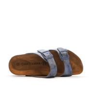 Sandales Bleu Femme Chattawak ORPHEE vue 4
