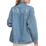 Veste en Jean Bleu Femme Roxy Kelia The Ocean Is Calling vue 2