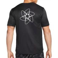 T-shirt Noir Homme Nike Miler vue 2