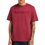 T-Shirt Bordeaux Homme Timberland Sleeve pas cher