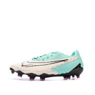 Chaussures de foot Blanc/Vert Homme Nike Phantom GX Academy FG/MG pas cher