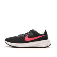Baskets Noire/Rose Fille Nike Revolution 6 pas cher