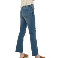 Jean Bleu Cropped Femme Tiffosi Megan vue 2