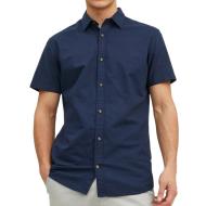 Chemisette Marine Homme Jack & Jones Summer pas cher