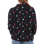 Chemise Marine à Motifs Femme Teddy Smith Clelie vue 2
