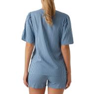 Pyjama de Grossesse Bleu Femme Mamalicious Jasmin vue 2