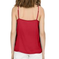 Débardeur Rouge Femme Only Debbie vue 2