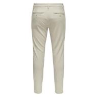 Pantalon Beige Homme Only & Sons Mark vue 2