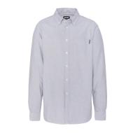 Chemise Grise Homme Schott Oxford