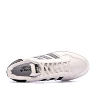 Baskets Blanches Mixte Adidas Team Court J vue 4