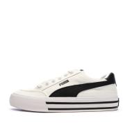 Baskets Blanches Femme Puma Court Classic pas cher