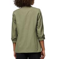 Veste Kaki Femme Pieces Bosella vue 2
