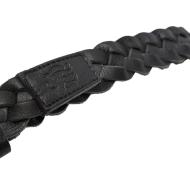 Ceinture Noire/Argent Femme Superdry Woven Belt vue 2