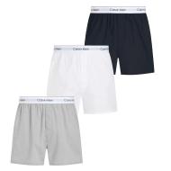 Lot de 3 Boxers Noir/Blanc/Gris Calvin Klein Jeans Slim pas cher