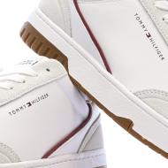 Baskets Blanches/Marine Homme Tommy Hilfiger Core Leath vue 7