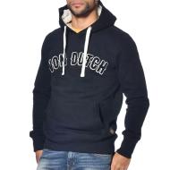 Sweat à Capuche Marine Homme Von Dutch Must pas cher