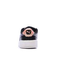 Baskets Noir Fille Puma Carina 3.0 Blurry Dr vue 3