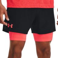 Short Noir/Rouge Homme Under Armour Vanish pas cher