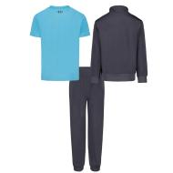 Ensemble Survêtement 3 pièces Marine/Turquoise Garçon Under Armour Brawler Track vue 2