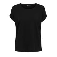 T-shirt Noir Femme Only Moster