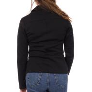 Veste Noire Femme Le Coq Sportif Black vue 2