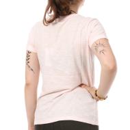 T-shirt Rose Femme Guess College vue 2