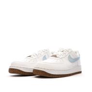 Baskets Blanches/Bleu Homme Nike Air Force 1 07 vue 6