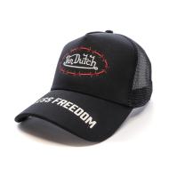 Casquette Noire/Rouge Homme Von Dutch 966121 pas cher