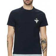 T-shirt Marine Homme Guess Palm Tree pas cher