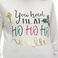 T-shirt Manches Longues Beige Femme Mamalicious Hoho vue 3