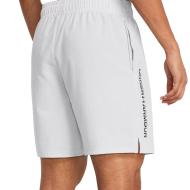 Short Blanc Homme Under Armour Wdmk vue 2