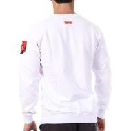 Sweat Blanc Homme Supreme Grip Italy vue 2