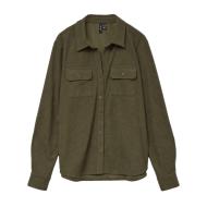 Chemise côteler Kaki Femme Vero Moda Corduroy