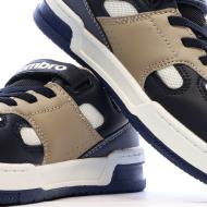 Zapatillas blancas/azul marino/negras para niño Umbro Travys ver 7