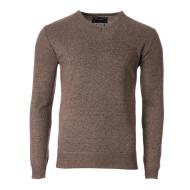 Pull Marron Homme RMS26 Basic pas cher