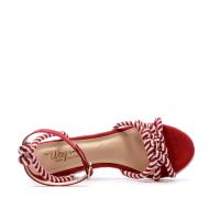 Sandales Rouge Femme Beppi vue 4